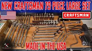 Craftsman Made in the USA Brand New 79 Piece Large 1/2