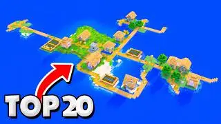Top 20 Best VILLAGE ISLAND SEEDS for Minecraft 1.21