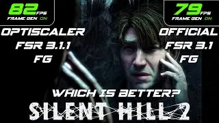 Silent Hill 2 FSR 3.1 Frame Generation Update Is GOOD?
