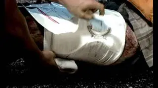 THE EMERGENCY BANDAGE - Leg Abrasion