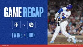 Cubs vs. Twins Game Highlights | 8/5/24