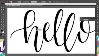 Tutorial: How to Digitize Hand Lettering & Calligraphy Using Illustrator