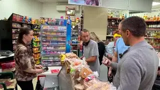 Ночной шмон в магазине 