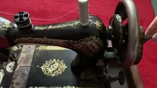 Singer Sewing 🧵 manufacturing antique demo
