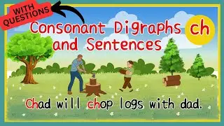 PRACTICE READING FOR BEGINNERS/LEARN TO READ DIGRAPHS/PHONICS FOR BEGINNERS #readingpractice