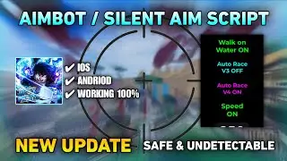 Blox Fruit Script: AIMBOT & SILENT AIM | Auto M1, Auto on V4, Walk on Water, Speed Walk, Anti Stun