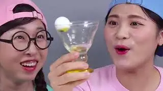 Mukbang Yellow food NIK L NIP 노란색 디저트 먹방 DONA 도나