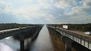 Atchafalaya Basin Bridge - 4K