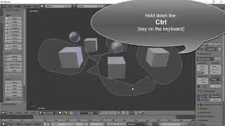 Selecting Objects - Deselecting Objects in blender 3D objects - YouTube