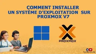 comment installer un systeme d'exploitation sur proxmox v7 (partie)