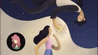 Photoshop illustration - Space Love