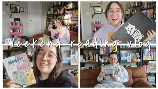 Reading Comics & Writing a Novel in 5 days | weekend reading vlog