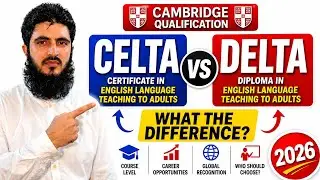 CELTA vs DELTA — What is the Difference? Cambridge Teaching Qualifications Fully Explained 2026