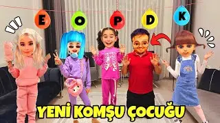 ELİF YENİ KOMŞU ÇOCUĞU OSMANCAN !! KOMŞU KIZI SİHİRLİ BALONLAR GETİRDİ !!