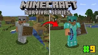 Finally! I Made FULL DIMOND ARMOR In Minecraft Survival Series 😍 | Minecraft Survival Series Part 9