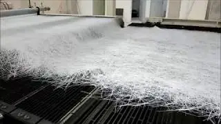Continuous oven for fiber glass fabrics manufacturing - SAT THERMIQUE