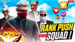 Grandmaster Live Rank Push Free Fire Telugu  - Munna Bhai is Live  - Telugu Gaming Live 