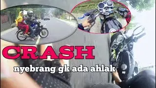 teragedi akhir tahun‼️CRASH motovlog Indonesia
