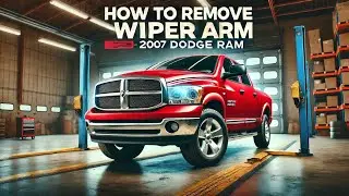 3rd Gen Dodge Ram Wiper Arm Removal. easy step by step guide