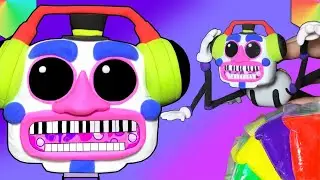 Как слепить Диджея аниматроника из фнаф 9 | FNAF Security Breach | DJ Music Man.