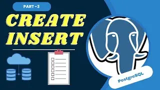 How to CREATE Database?  | CREATE | INSERT | Database TABLE