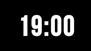 19 Minute Timer with Alarm (Countdown)