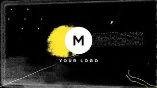 Apple Motion Template: Scribble Grunge Distortion Logo