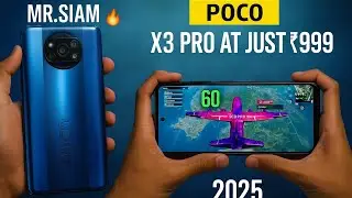 Poco x3 pro BGMI test in 2025 without custom ROM| 4k 60 fps gameplay video 🥶
