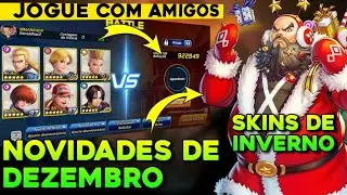 NOVIDADES! JOGO AMISTOSO, SKINS DE INVERNO E MUITO MAIS [KOF ARENA]