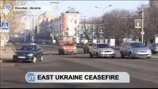 East Ukraine Ceasefire Results: Residents in militant-held city of Donetsk say ceasefire is working
