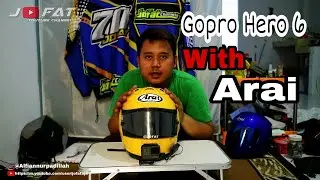 Tutorial Pemasangan Gopro di Helm Arai (MotoVlog)