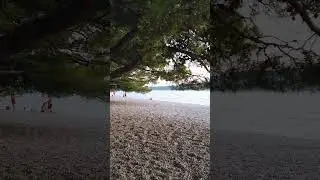 ❤️🔥 Punta Rata beach Brela- Croatia #travel #travelvlog #croatia