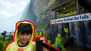 Journey Behind the Falls at Niagara Falls Canada