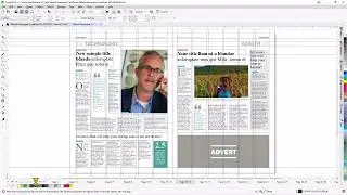 32 Page CorelDRAW Newspaper Template | Newspaper Layout in CorelDraw - 2025