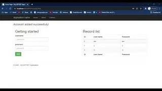 retrieve  method in asp.net MVC
