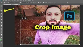 How to crop image in photoshop