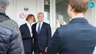 Визит ВРИО губернатора Томской области в МАОУ СОШ 1 с. Александровское