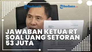 Jawaban Ketua RT Riang Ditanya Uang Setoran Warga 53Juta Untuk Perawatan Jalan