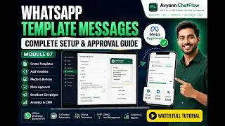 WhatsApp Template Messages Setup & Meta Approval Guide | Official WhatsApp Business API