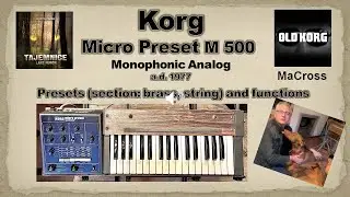 #vintage#korg#patches#sound#program#synthesizer#oldkorg#analog#monophonic#micropreset#m500#ms#fun#