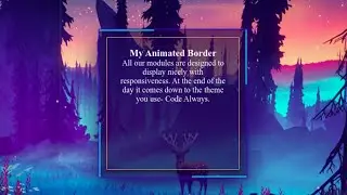Create Border Animation With CSS