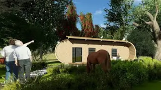 ArchiCAD Tutorial: Bamboo Asian traditional House