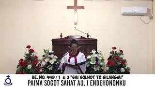 Ibadah Jumat Agung dan Parpunguan Na Hohom 10 April 2020 HKBP Sukarami