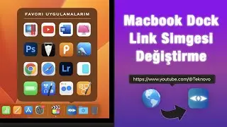 Macbook Dock Link Simgesi Değiştirme