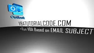 Check Subject of New Outlook Email and Run Excel VBA Program Based on Sender