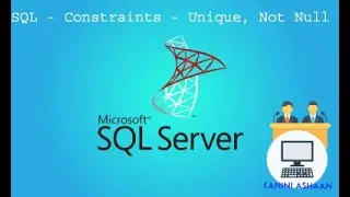 SQL - MS-SQL Basics - 09 - SQL - Constraints  - Unique, Not Null Tamil # How To Create Constraints