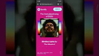 #2020wrapped How to See Spotify wrapped 2020 in Website | Year in Review by #Spotify #GoTechAkash