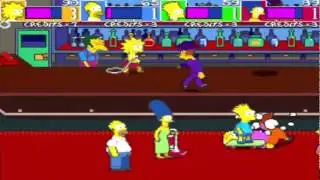 Let's Play Simpsons Arcade Game Part 1 - Viewer's Discreation Advised
