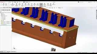 Mexican wave Meksika dalgası Montaj İşlemi tek part #solidworks #solidworks2023 #keşfet #keşfet