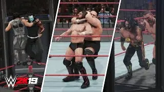 Elimination Chamber 2019 - Mens Chamber Highlights! (WWE 2K19)